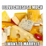Crazy cool cheese
