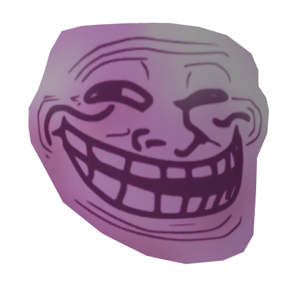 Pink Trollface Mask