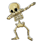 the dabbing skulls
