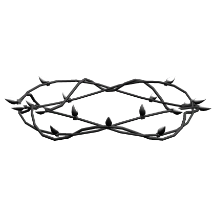 gray christmas lights crown