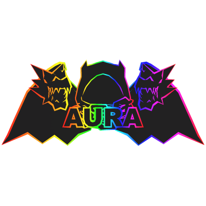 Rainbow Hood Chain Dragon Wings AURA Combo