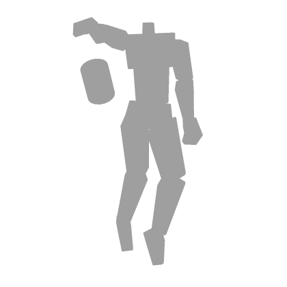 Circling Head Floating Aura Pose