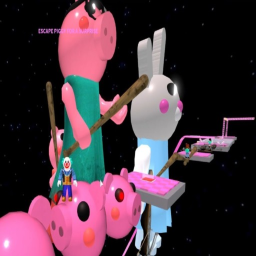 PIGGY ESCAPE PARKOUR OBSTACLE COURSE