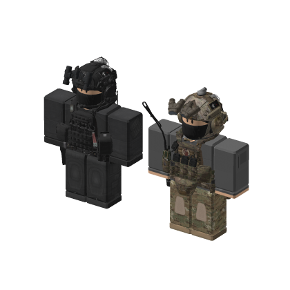 🌹 Tactical Military Gear Kit Weapons RP! Car Ba