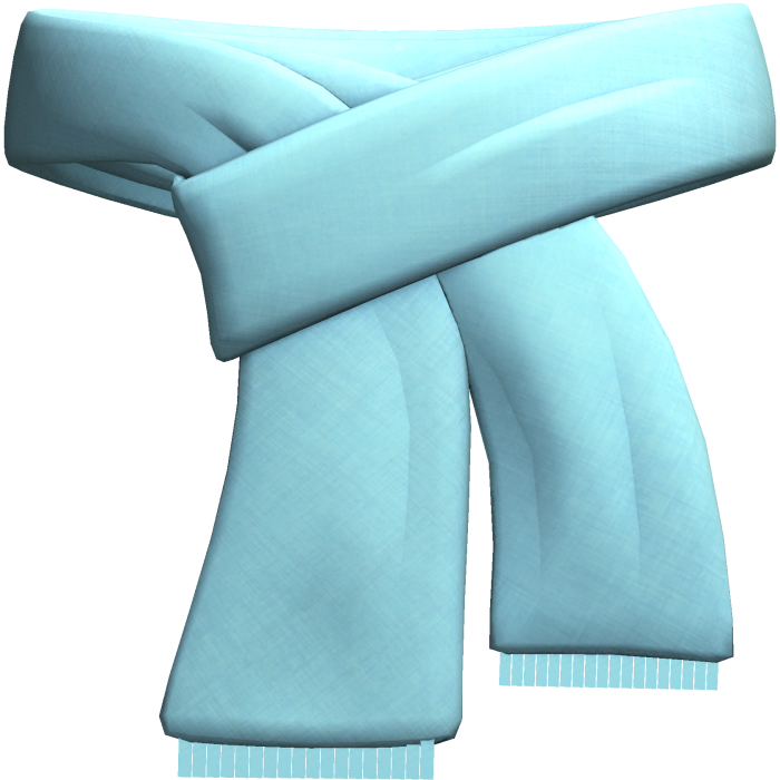 Winter Blue Scarf