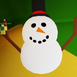 Escape The Evil SnowMan Obby
