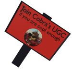 Cobra's UGC Sign
