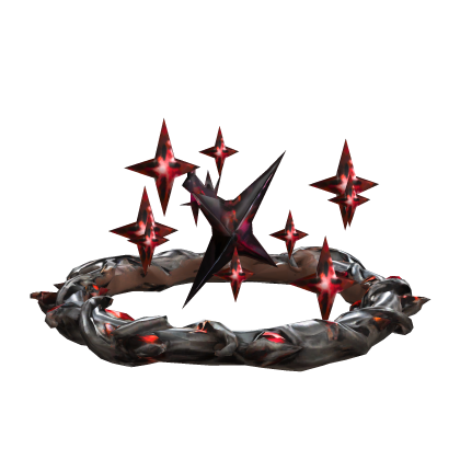 Eclipsed Stars Ruby Halo Roblox item