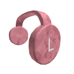 Pink Sparkle Time Clockwork Headphones