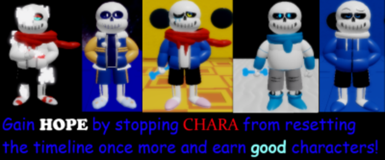 Sans vs Chara: Universal Fights screenshot 2