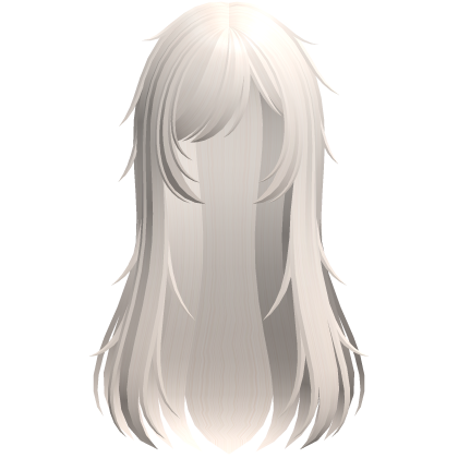 🤍 cute messy timid angel hair in blonde