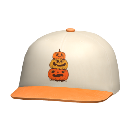 halloween pumpkin stack cap Roblox item