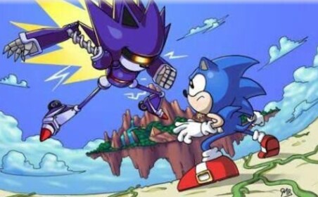 Mecha Sonic Boss Test