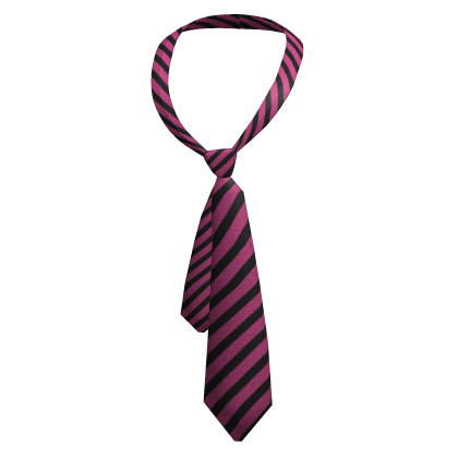 Y2K Loose Messy Tie Black & Blue Roblox item