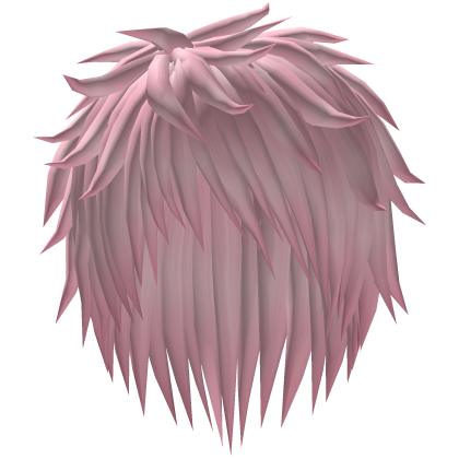 pink emo hair