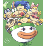 Mario and Loud house