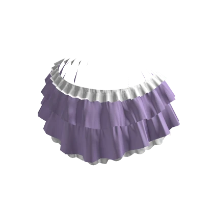 Kawaii Ruffle Mini Skirt Purple Roblox Item Rolimon s