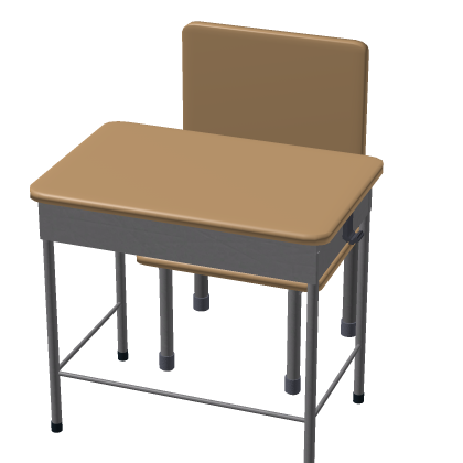 School Chair And Desk Decor Interior Stylish