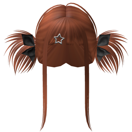Spikey Y2k Punk Girl Hair (Ginger) Roblox item
