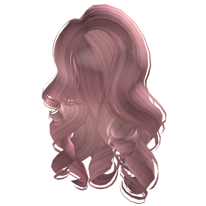 Long Lush Curls in Pink Roblox item