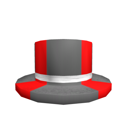 Red Baseball Top Hat