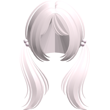  ♡ adorable cute girly moe pigtails (pink) Roblox item