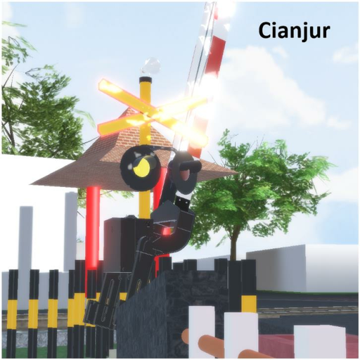 indonesia railroad crossing | Cianjur