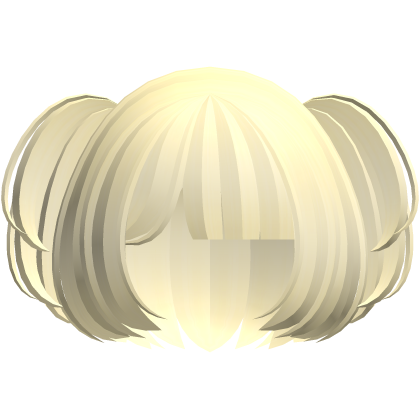 🐾 sweet mini fluffy layered moe pigtails yellow