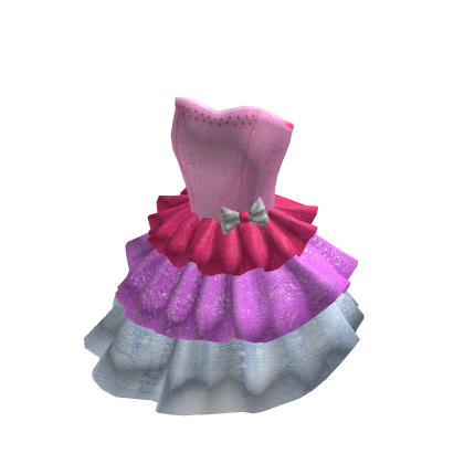 ❤️Barbie tiered ruffle dress thumbnail