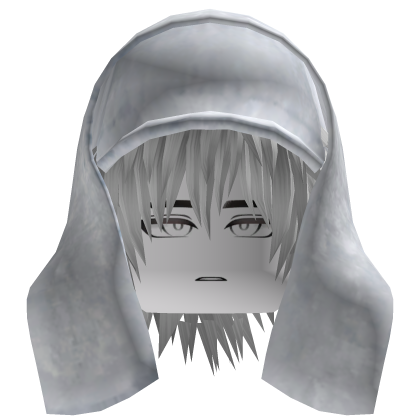 White Cap With White Scarf,White Hair,White Eye Roblox item