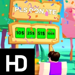 Pls Donate with Admin icon