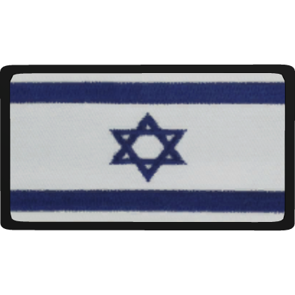 Israel Flag Patch, Full Colour [L] Roblox item