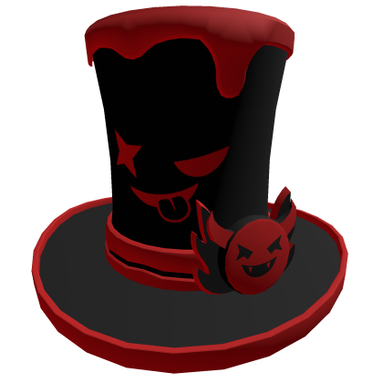 Black Devil Demon Hat 😈