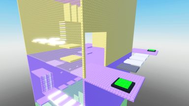 Thumbnail for Roblox game: Troll button tower