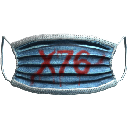 "x76" Bloody Doctor's Realistic Surgeon Mask thumbnail