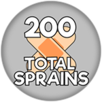 2,000 Total Sprains