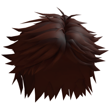 Messy Brown Anime Hair Roblox item