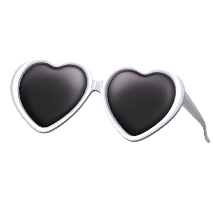 Raised Cute Heart Shades