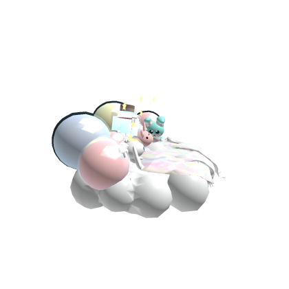 Cute Kawaii Space Cloud