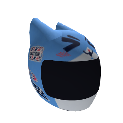 Blue Cat Motorycle Helmet Kawaii Tokyo r6