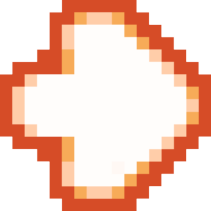Friday Night Funkyn' Right Pixel Arrow Light Roblox decal