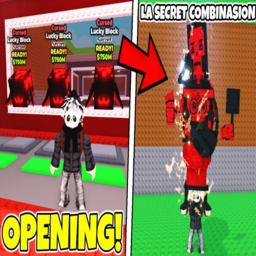 👹 Cursed Lucky Blocks 💸 X999 LUCK!