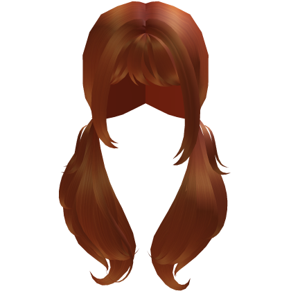 Sweetest Pigtails ( Orange ) Roblox item