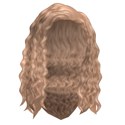 Curly Long Hair (Blonde 2) Roblox item