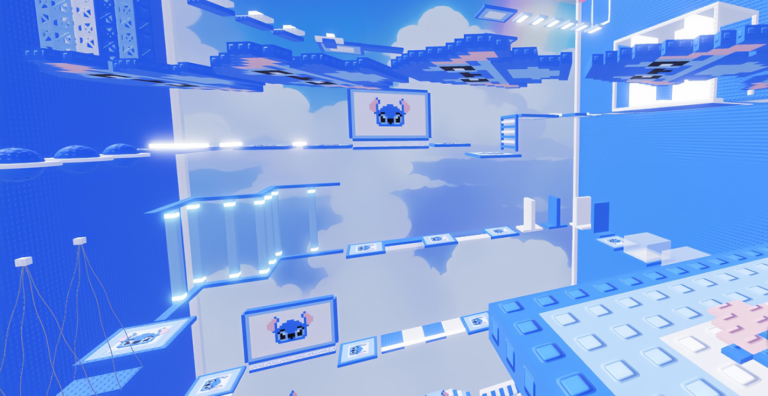 [CARRY] stitch pinky blue tower 🌸🌀 screenshot 2