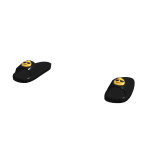 Black Summer Flip Flop Sandals Sunglasses Emoji