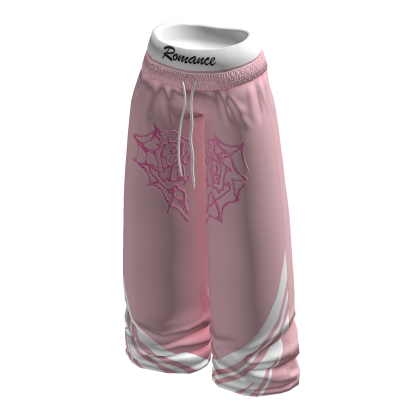 Spider Set y2k grunge sweatpants Pink thumbnail
