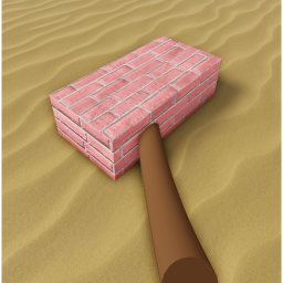 drag a brick 100000 miles