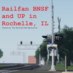 Railfan BNSF and UP in Rochelle IL Alpha