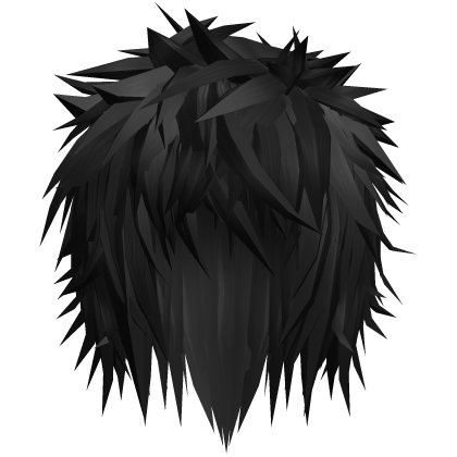 gothic messy emo boy hair